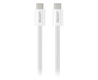 UNITEK Kabel USB-C PD 100W 1m - zwijany magnetycznie C14141AWH01-1M - 1291407 - zdjęcie 2